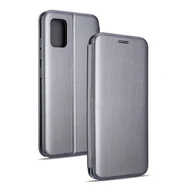 Etui i futerały do telefonów - NoName Etui Book Magnetic Samsung A20s A207 stalowy/steel FOR004903 - miniaturka - grafika 1
