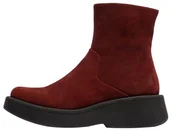 Botki damskie - Fly London Damskie botki MOLN155FLY, Oxblood, 40 EU, czerwony (Oxblood), 40 EU - miniaturka - grafika 1