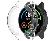 Akcesoria do smartwatchy - Etui silikonowe Alogy case do Xiaomi Mi Watch Color Sport Przezroczyste - miniaturka - grafika 1