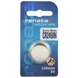 Bateria litowa Renata CR2450N - Baterie i akcesoria - miniaturka - grafika 1