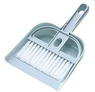 Miotły, szufle, mopy - Mini Zestaw do sprzątania kolor niebieski - miniaturka - grafika 1