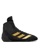 Kimona, stroje i obuwie - adidas Buty bokserskie Adizero Wrestling IE3207 Czarny - miniaturka - grafika 1