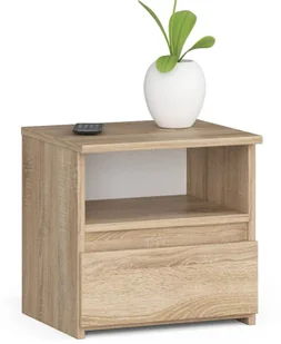 Szafka skandynawska nocna sonoma dąb F3-Z97 - Szafki nocne - miniaturka - grafika 1