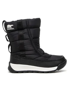 Sorel Śniegowce Whitney™ II Puffy Mid Wp NC3873 Czarny - Buty dla chłopców - miniaturka - grafika 1