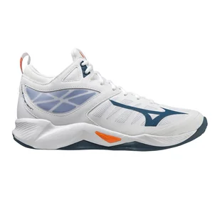 Buty do siatkówki męskie Mizuno Wave Dimension Mid białe 46 EU - Siatkówka - miniaturka - grafika 1