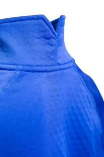RONHILL Bluza biegowa męska TECH PRISM 1/2 ZIP TEE cobalt/flame - Bluzy sportowe męskie - miniaturka - grafika 3