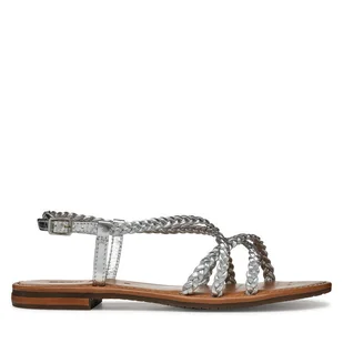 Sandały Geox D Sozy S D55LXD 000KY C1007 Srebrny - Sandały damskie - miniaturka - grafika 1