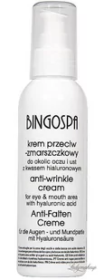BingoSpa Przeciwzmarszczkowy krem SPA z kwasem hialuronowym - 150g BINPSK15 - Kremy do twarzy - miniaturka - grafika 1