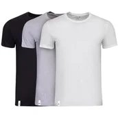 Koszulki męskie - Lacoste t-shirt męski komplet 3 sztuki mix pudełko TH3451-00-BXY S - miniaturka - grafika 1