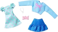 Domki dla lalek - Barbie ubranka + akcesoria 2-pak Hyv05 Mattel - zabawka - miniaturka - grafika 1