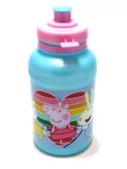 Bidony dla dzieci - Bidon Świnka Peppa 400 ml. Niebieski - miniaturka - grafika 1