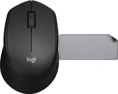 Myszki - Logitech M330 Silent Plus 910-004909 + Studio Series - MID GREY 956-000052 - miniaturka - grafika 1