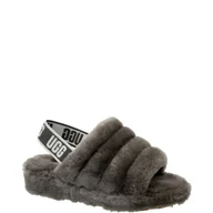 Kapcie damskie - UGG Wełniane obuwie domowe Fluff Yeah Slide - miniaturka - grafika 1