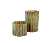 Donice - Garden green Osłonka metal B - miniaturka - grafika 1