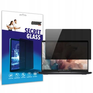 Matowe szkło prywatyzujące GrizzGlass SecretGlass do Dell Pro 14 Premium - Filtry prywatyzujące - miniaturka - grafika 1