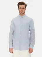 Koszule męskie - Calvin Klein Koszula K10K114488 Błękitny Regular Fit - miniaturka - grafika 1