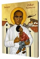 Ikony i obrazy sakralne - Ikona św. Oskar Romero, biskup i męczennik - miniaturka - grafika 1