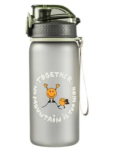 Jack Wolfskin Bidon "Smileyworld" w kolorze srebrnym - 500 ml - Sztućce dla dzieci - miniaturka - grafika 1