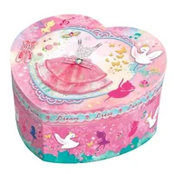 Pozytywki dla dzieci - Pecoware Pozytywka serce - Sukienka Pulio Karuzele i pozytywki - miniaturka - grafika 1