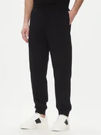 Spodnie sportowe męskie - Armani Exchange Spodnie dresowe XM000744 AF13047 UC001 Czarny Regular Fit - miniaturka - grafika 1