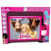 Zabawki interaktywne dla dzieci - Laptop edukacyjny Barbie Lexibook JC598BBI17 - miniaturka - grafika 1