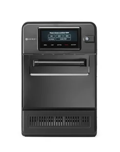 Piec konwekcyjno-mikrofalowy CombiTurbo , HENDI, 18L, czarny, 230V/3000W, 402x735x(H)608mm 281277 - Piece, kotły  i płyty grzejne gastronomiczne - miniaturka - grafika 1