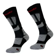 Skarpetki męskie - Skarpety Trekingowe Comodo Czarno-Szare 43-46 - miniaturka - grafika 1