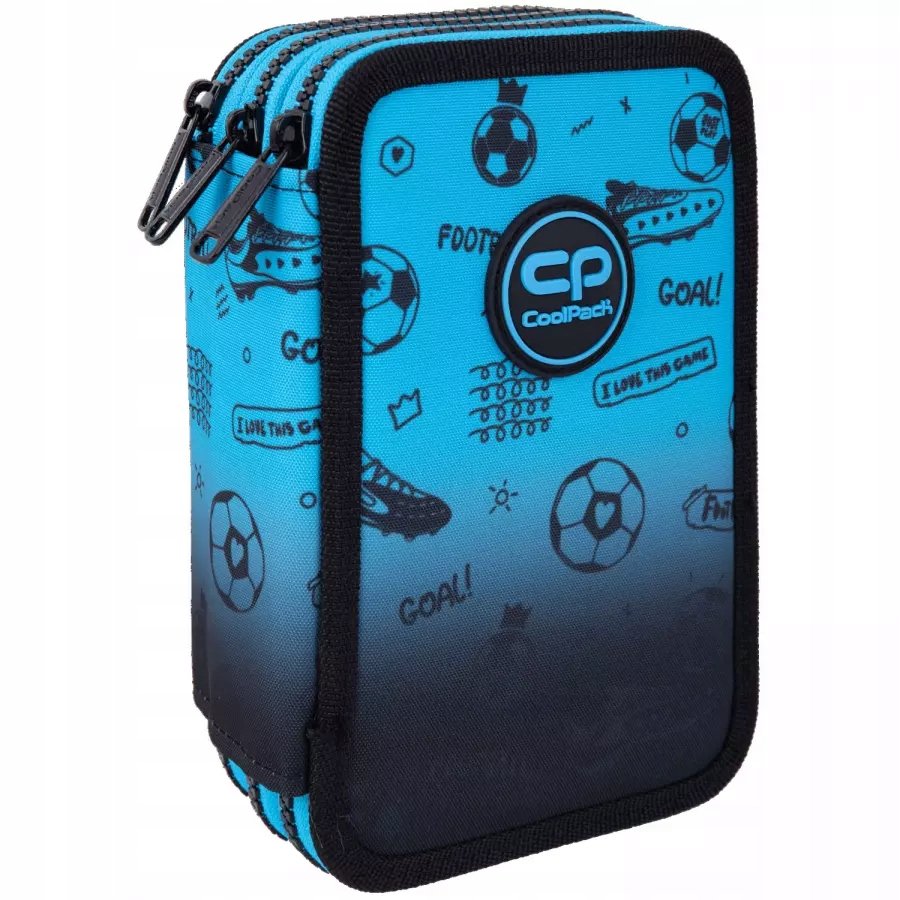 Coolpack Prime Pro Plecak Szkolny Game Over Gradient Blue