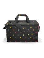 Torby podróżne - Reisenthel Torba podróżna w kolorze czarnym ze wzorem - 48 x 39,5 x 29 cm - miniaturka - grafika 1