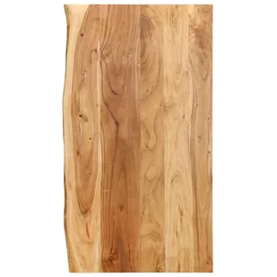 vidaXL Blat łazienkowy, lite drewno akacjowe, 100 x 55 x 2,5 cm vidaXL - Blaty meblowe i parapety okienne - miniaturka - grafika 1
