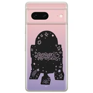 Etui i futerały do telefonów - ERT GROUP etui na telefon Google PIXEL 7, case oryginalny i oficjalnie licencjonowany przez Star Wars, wzór R2D2 005, optymalnie dopasowane, plecki z TPU - miniaturka - grafika 1