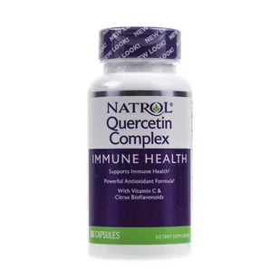 Natrol Natrol Quercetin Complex (Kwercetyna) - 50 kapsułek - Suplementy naturalne - miniaturka - grafika 1