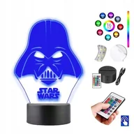 Lampy stojące - Lampka Na Biurko Nocna Lord Vader 16Kolorów Led Plexido - miniaturka - grafika 1