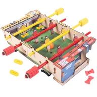 Łamigłówki - Smartivity Drewniane Mechaniczne Puzzle 3D - Piłkarzyki - miniaturka - grafika 1