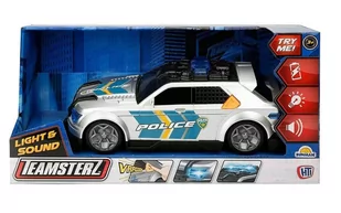 Duży Samochód Policja Auto Radiowóz Dźwięk - Zabawki zdalnie sterowane - miniaturka - grafika 1