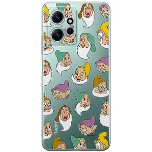 ERT GROUP etui na telefon Xiaomi REDMI NOTE 12 4G, case oryginalny i oficjalnie licencjonowany przez Disney, wzór Snow White & 7 dwarfs 015, optymalnie dopasowane, plecki z TPU częściowo przeźroczyste - Etui i futerały do telefonów - miniaturka - grafika 1