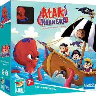 Atak Krakena; Gra Planszowa; Granna - Gry planszowe - miniaturka - grafika 1