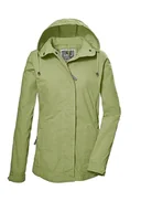 Kurtki damskie - G.I.G.A. DX Damska kurtka/kurtka przejściowa z kapturem GS 17 WMN JCKT GOTS, wiosenna zieleń, 40, 42661-000 - miniaturka - grafika 1