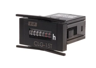 Licznik czasu pracy CLG-15T 230V panelowy, z liczydłem bębenkowym - Inne akcesoria elektryczne - miniaturka - grafika 1