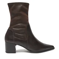Botki damskie - Botki Vagabond Shoemakers Giselle 5654-202-35 Brązowy - miniaturka - grafika 1