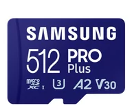 Karty pamięci - Samsung 512GB microSDXC PRO Plus 180MB/s (2023) - darmowy odbiór w 22 miastach i bezpłatny zwrot Paczkomatem aż do 15 dni - miniaturka - grafika 1