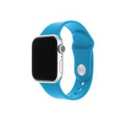 Akcesoria do smartwatchy - Fixed Zestaw pasków silikonowych Silicone Strap do Apple Watch 42/44/45 mm nasycony niebieski FIXSST 434 DEBL - miniaturka - grafika 1