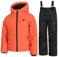 Kombinezony dla dzieci - 4F CHĹOPIÄCY KOMBINEZON KOMPLET KURTKA SPODNIE membrana / rozm 152 - miniaturka - grafika 1