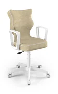 Fotele i krzesła biurowe - Krzesło Krzesło młodzieżowe Norm biały Visto 26 rozmiar 5 - miniaturka - grafika 1