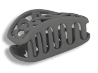 Ozdoby do włosów - Orientana, Klamra spinka do włosów mini szary - miniaturka - grafika 1