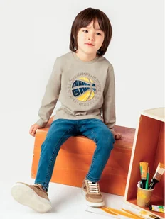 Mayoral Bluzka 4050 Beżowy Regular Fit - Bluzki damskie - miniaturka - grafika 1