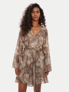 Guess Sukienka codzienna W4YK29 WDW82 Kolorowy Regular Fit - Sukienki - miniaturka - grafika 1