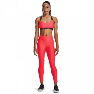 Damskie legginsy treningowe Under Armour Tech Hi Ankle Leg - czerwone - Legginsy - miniaturka - grafika 1