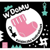 Książki edukacyjne - W domu. Książeczka kontrastowa - miniaturka - grafika 1