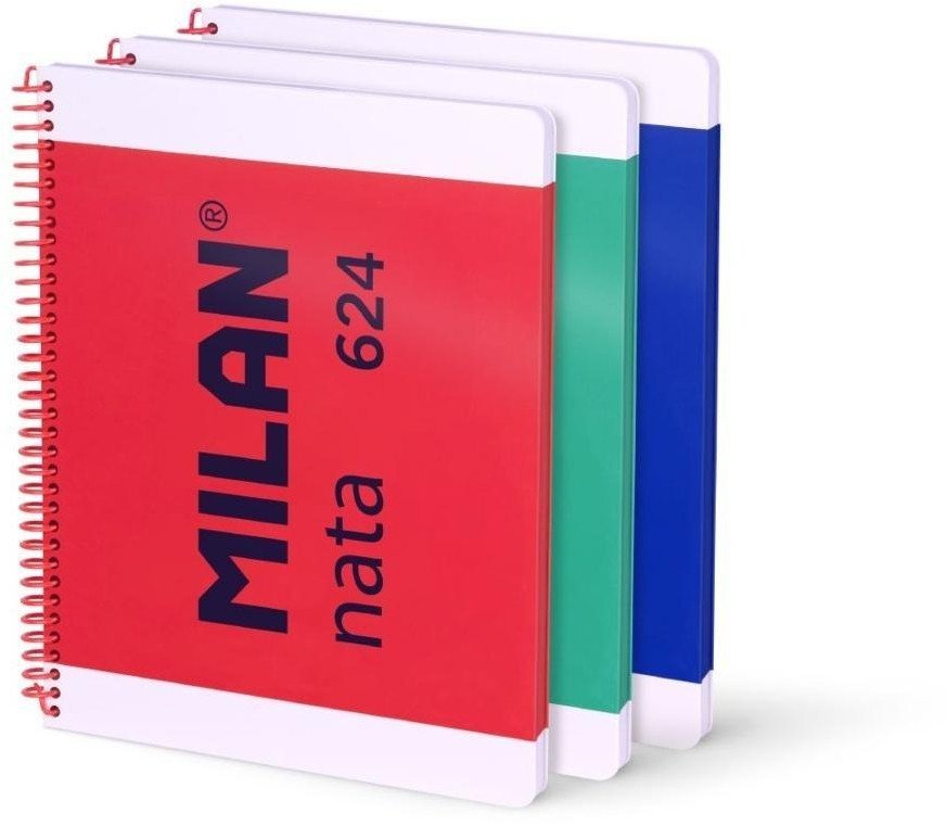 Zeszyt na spirali A4/80K kartka 1918 mix 3szt